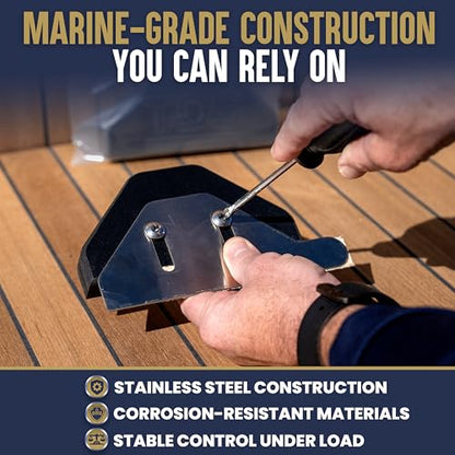 Teakdecking Systems (TDS) Seam Sander Kit - Adjustable Deck Sander 6 Strips - size: 6 Sandpaper Strips