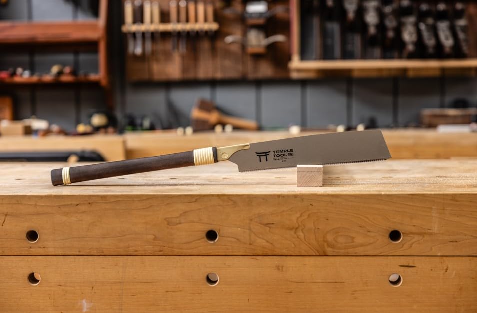 Japanese Pull Saw - 10.5 "Kataba Single Edge Hand Saw with Universal blade for Rip Cross Angle Cut -Temple Tool Co.