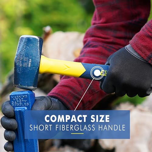ESTWING Sure Strike Drilling/Crack Hammer, 3lb Hand Sledge, MRF3LB - size: 3 lbs (Pounds)