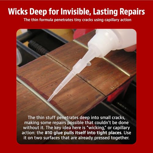 StewMac Super Glue No. 10 Thin, 1 oz - Guitar Glue - size: No. 10 Thin