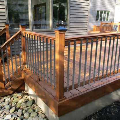 Akenow 61 Pack 36" X1 Deck Balusters,Flat Straight Baluster with Screws - size: 36Inch