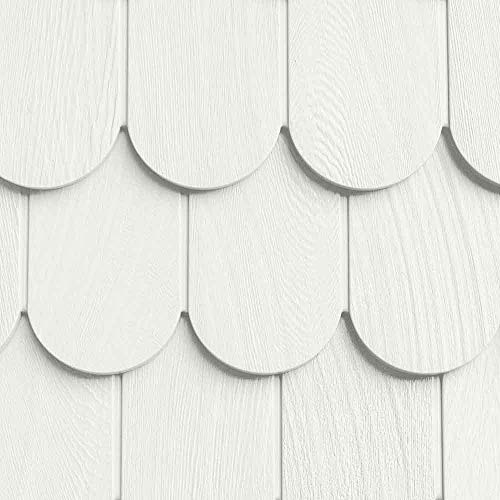 The Foundry Vinyl Round 6" Shapes - 1/2 Square - color: 123 Snow