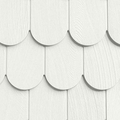 The Foundry Vinyl Round 6" Shapes - 1/2 Square - color: 123 Snow
