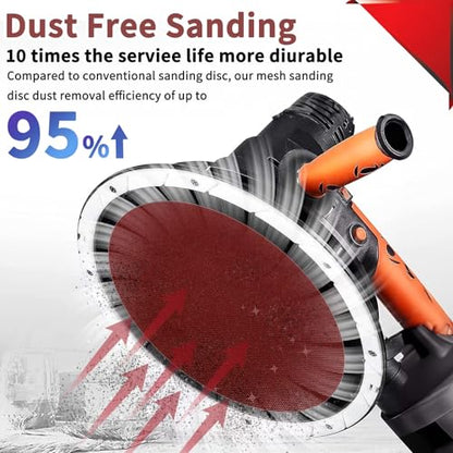 9 inch Mesh Sanding Discs 120 Grit 25Pcs Sandpaper for Drywall - style: 120 Grit