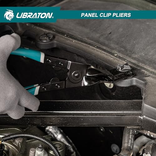 LIBRATON Panel Clip Pliers, Automotive Car Trim Removal Tool