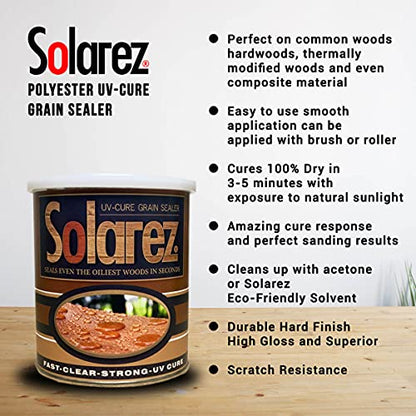 Solarez Polyester Grain Sealer
