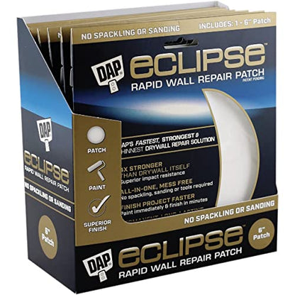 DAP Eclipse Rapid Wall Repair Patch, 6 in (7079809165) - size: 6 Inch