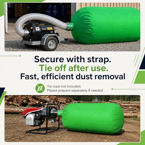 Insulation Removal Vacuum Bag Compatible with Insulation Hoses, Green - color: 1 Green