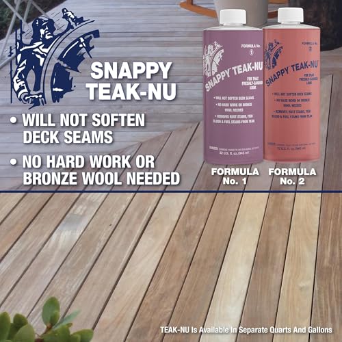 STAR BRITE Snappy Teak-Nu No 1 Restore & Renew - style: #1 Formula 32 Oz