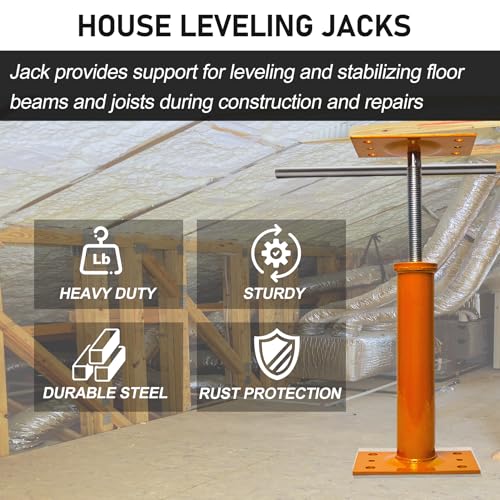 Djustable House Floor Jacks for Leveling