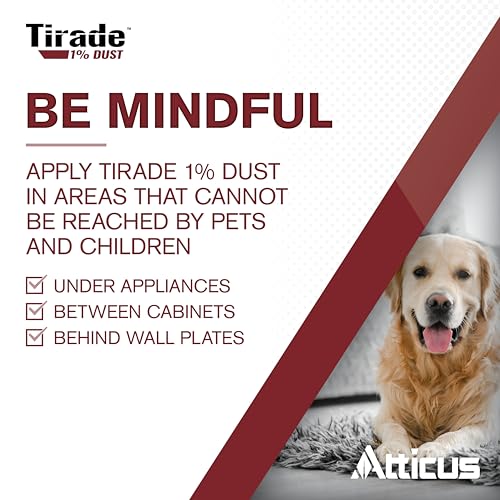 Atticus Tirade 1% Dust Insecticide (1.25lb) - Control Wasps, Bees, and More