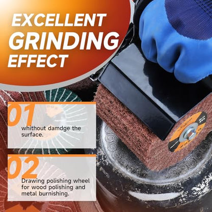 Surface Conditioning Tool 60 Grit Abrasive Drawing Polishing Wheel - style: 60 grit