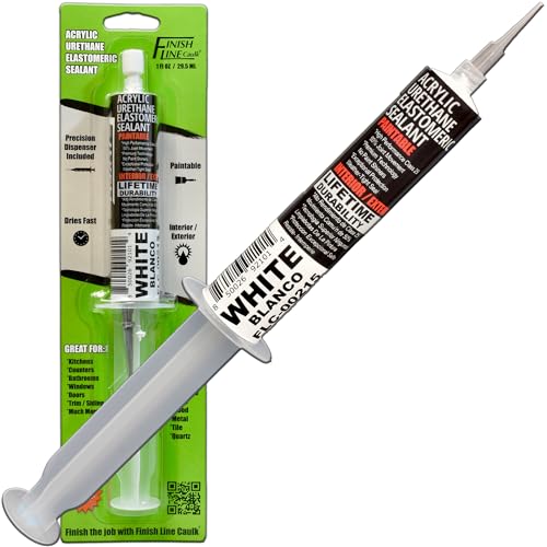 30mL Pre-Filled Precision Caulk Applicator White, 1-Pack - color: White