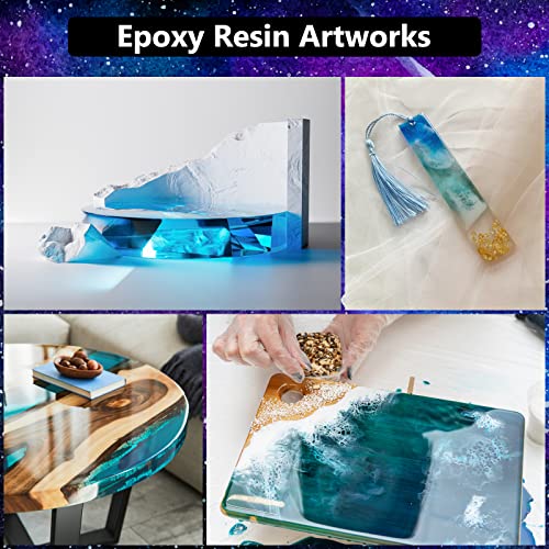 2Gallon Epoxy Resin Kit,Clear Resin No Yellowing No Bubble for Molds&Craft - size: 2Gallon