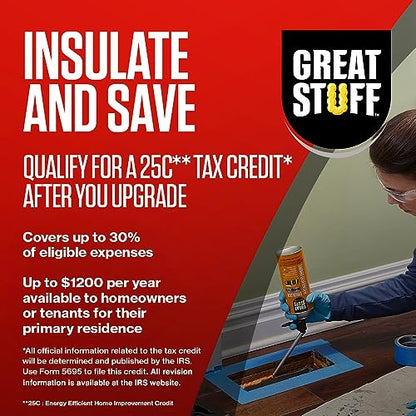 GREAT STUFF PRO Gaps & Cracks 30 oz Spray Foam Insulation Sealant - style: 30 oz