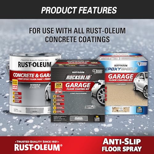 Rust-Oleum Clear Anti-Slip Floor Spray - size: 15 Fl Oz (Pack of 6)