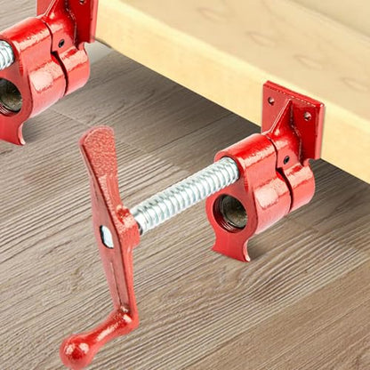 3/4” Pipe Clamp Sets 2-Pack, No Stands - size: Pipe Clamp - Regular Base