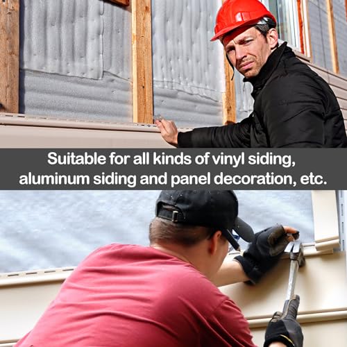 Tandefio 500 Pcs Aluminum Roofing Nails 1-3/4 Inch Aluminum Siding Rustproof Cap Nails to Fasten Asphalt Shingles Roofing Felt Insulation Board Wood Decking Fascia - size: 1-3/4 Inch
