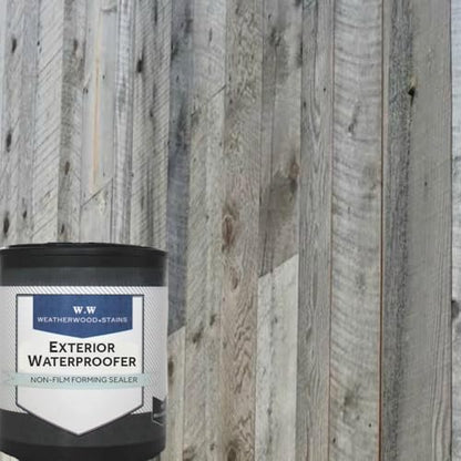 Weatherwood Exterior Waterproofer - Water-Based Breathable Wood Sealer for Decks, Fencing & Siding, Moisture Protection (Quart) - size: Quart