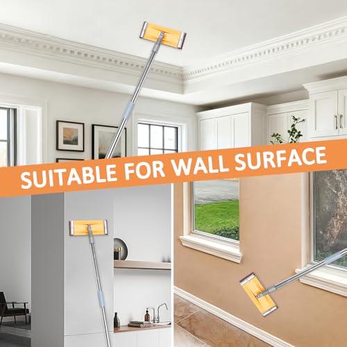 Pole Sander For Drywall, 70"Adjustable Stainless steel Drywall Pole Sander