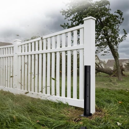 Heavy Duty Fence Post Repair Kit Quick-Fix Robust Stabilizer