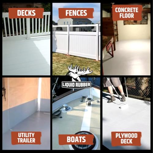 Liquid Rubber Deck Coating Bundle