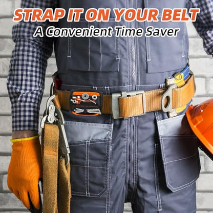 20-Magnet Tool Wristband for Holding Screws, Nails and Drill Bits, Comfortable & Heavy Duty, Great Gift Idea for Husband, Dad, Handyman, Carpenter or Woodworker