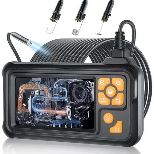 50FT Inspection Endoscope Camera with Light,1080P HD Borescope Camera - size: 50FT