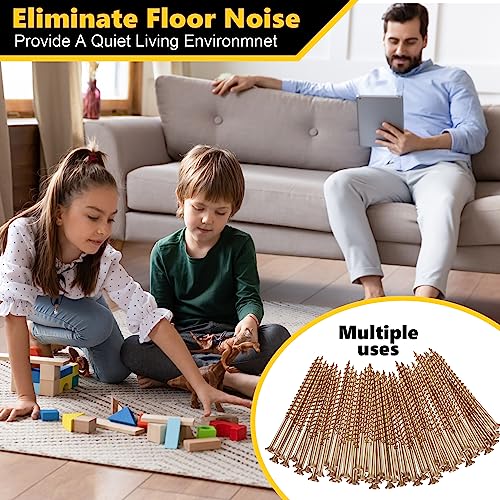 100 Pcs Repair Floor Screws for Floor Repair Fit Hardwood/Vinyl/Carpets