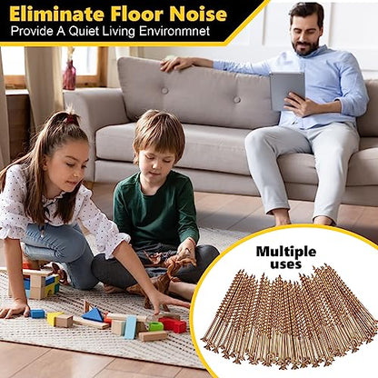 100 Pcs Repair Floor Screws for Floor Repair Fit Hardwood/Vinyl/Carpets
