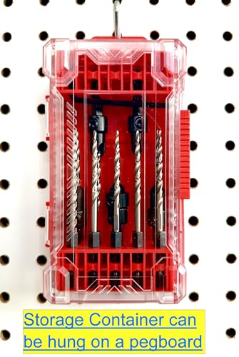 FTG USA 5 Pc #6 (9/64") Countersink Drill Bit Set with 5 Replacement Bits - size: #6