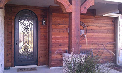 Ready Seal Stain & Sealer for Wood, Outdoor Deck and Fence - All-in-One Exterior Wood Stain and Waterproofing Sealant – Easy to Apply, No Back Brushing Needed, with UV Protection - 1 Gallon, Redwood - color: Redwood