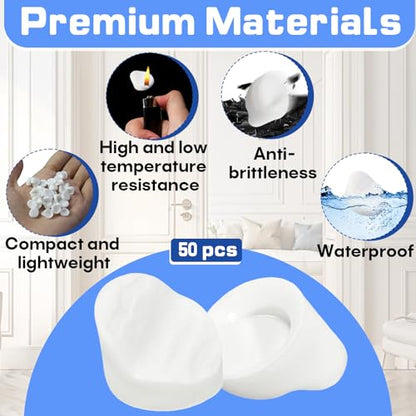 50 Pcs Door Screw Hole Plugs Compatible with ODL & Western Frames