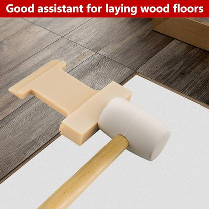 4 in 1 Laminate Flooring Tools,Wood Floor Composite Board Laminate Installation Tool, Wood Floor Installation Tapping Block,Extra Large Size
