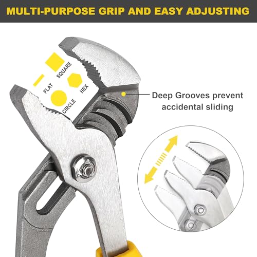 TOPLINE 6-Piece Pliers and Wrench Set