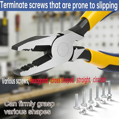 2 Pcs Multi-Function Screw Extractor Pliers, Screw Removal Pliers