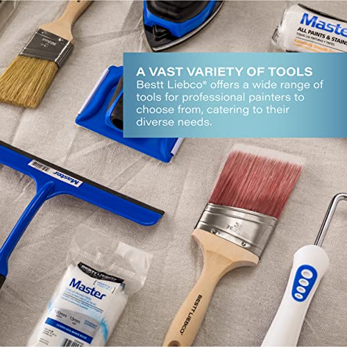 Bestt Liebco 997240120 Master 12' Deck Scrub Brush/Roller/Applicator, White - size: 12 in.