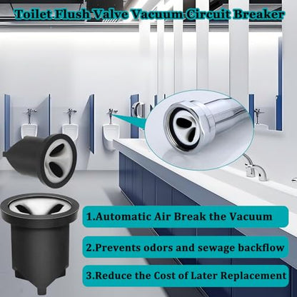6-PCS V-551-A Vacuum Breaker Repair Kit, compatible with Sloan Regal flush valves, for replacing damaged or malfunctioning vacuum breakers in toilet tanks and urinal flush valves.