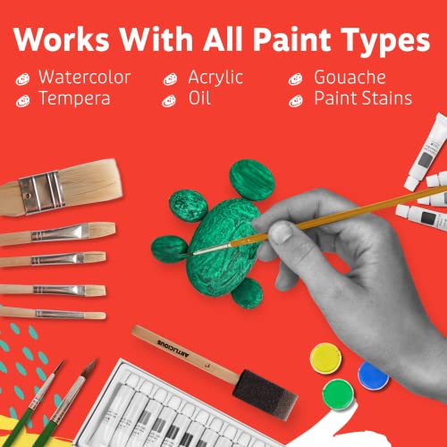 Artlicious Craft Paint Brushes Set for Kids, Acrylic Painting, 30 Pack - style: 30 Pack