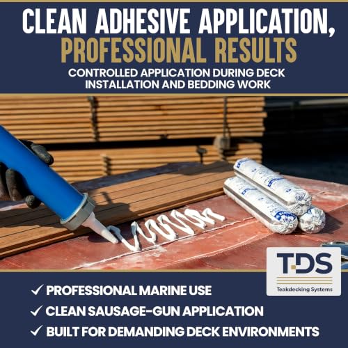 Teakdecking Systems (TDS) MPS-4000 Marine Adhesive Sealant 20oz Sausage