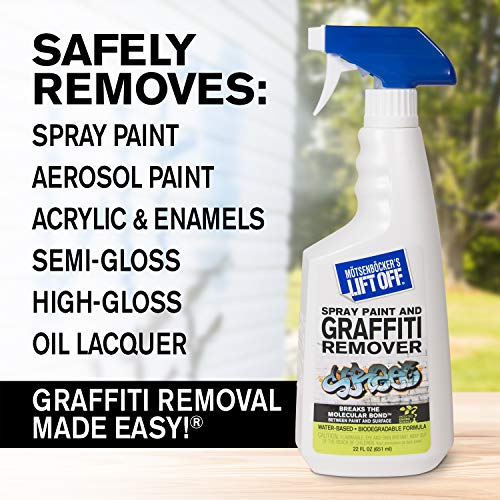 Lift Off Spray Paint & Graffiti Remover, 22 fl oz, 41101 (Pack of 4) - size: 22 Fl Oz (Pack of 4)