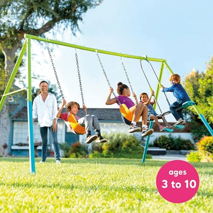 INTEX Heavy Duty Backyard Feature Swing Set - style: Three Feature