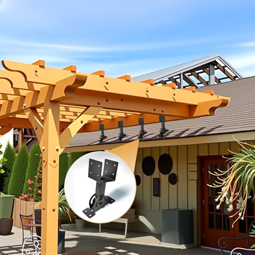 4x4 Heavy Duty Roof Riser Brackets Kit 3 Pcs - size: 4x4-3
