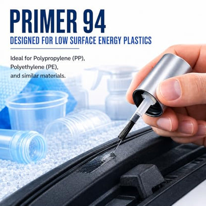 94 Adhesion Promoter with Brush Head 10ml 2 Pack Adhesive Primer - size: 20ml