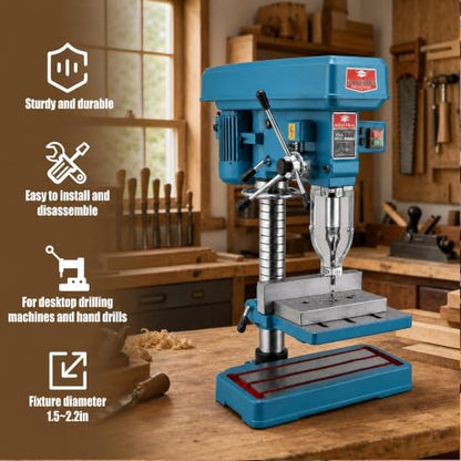 Square Hole Mortising Chisel Bit Set, 4-Piece, 1/4-1/2 Inch, Woodworking