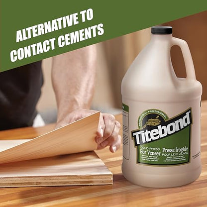 Titebond Cold Press Veneer Glue, 32 Oz. – Contact Cement Alternative – 5175 - size: 32 oz.