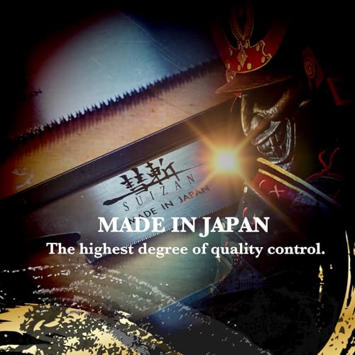 SUIZAN Dozuki Dovetail Saw 8" Cross Cut - Japanese Pullsaw Hand Saws