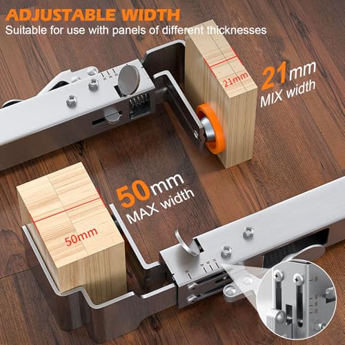 2 Pcs Drawer Front Installation Clamps, Cabinet Clamps for Drawer Panel Installation Fixing Clips Face Drawer Panel Installation Fixing Clips, Fast & Labour Saving (2 Pcs Silver) - style: 2 Pcs Silver