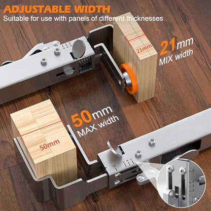 2 Pcs Drawer Front Installation Clamps, Cabinet Clamps for Drawer Panel Installation Fixing Clips Face Drawer Panel Installation Fixing Clips, Fast & Labour Saving (2 Pcs Silver) - style: 2 Pcs Silver