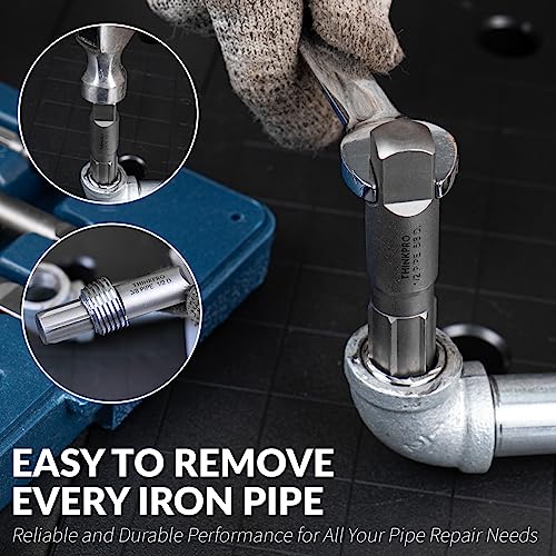 6-Piece Pipe Extractor Set - color: 6-piece Pipe Extractor Set